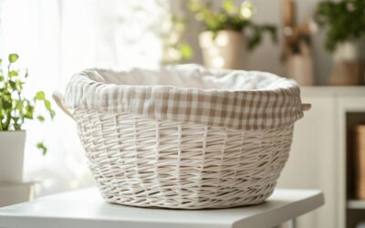 Panier à Linge en Osier Blanc Vichy : L’Osier Buff vs. L’Osier Vert, Notre Analyse
